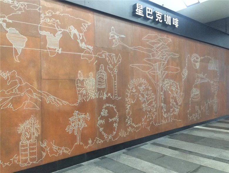 城阳耐候钢幕墙